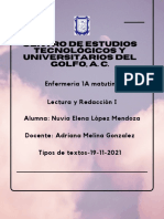 Lectura 3 Parcial Actividad (Ensayo, Reporte de Investigación, Reseña)