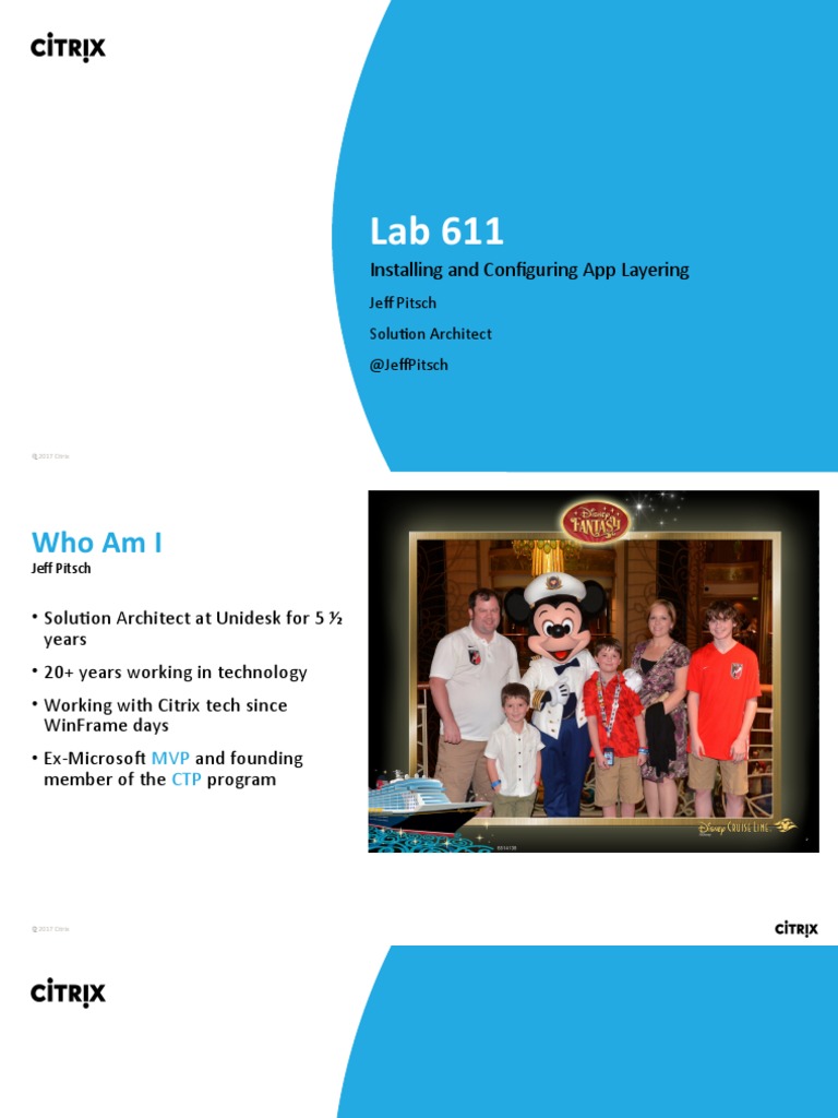 Lab 611 Installing and Configuring Application Layering PDF