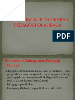 Ruang Lingkup Dan Kajian Pedagogi Olahraga