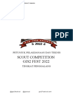 Juklak Juknis Scout Competition of GIS2 FEST - 2