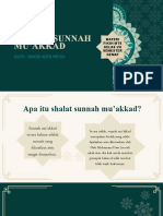 Materi Sholat Sunnah Mu'Akkad