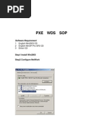 Pxe Wds Server Setup Sop