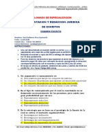 Examen Del DIPLOMADO ARGUMENTACIÓN Y REDACCIÓN JURÍDICA DE ESCRITOS