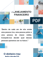 PLANEJAMENTO FINANCEIRO