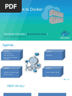 Introduction To Docker: Alexander González