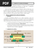 (4)Identité Et La Culture de l'Entreprise