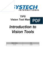 Vision Tool Manuals: Introduction To Vision Tools
