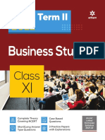 Arihant CBSE Class 11 Business Studies Term 2 Book
