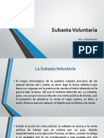 subasta voluntaria