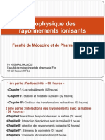 1 - Biophysiques Des Rayonnements Ionisants