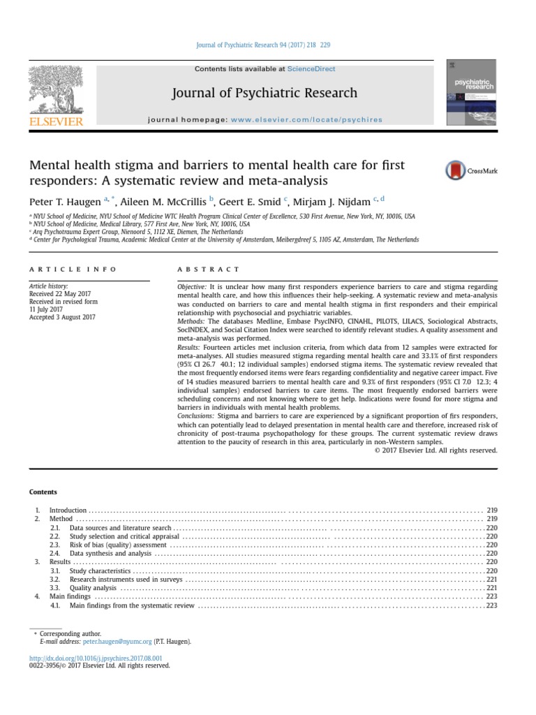 Mental Health Stigma and Barriers | PDF | Social Stigma | Mental Disorder