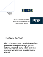 Mohd Sani Bin Saian Teknologi Mekatronik TM 001 SESI 5/2010