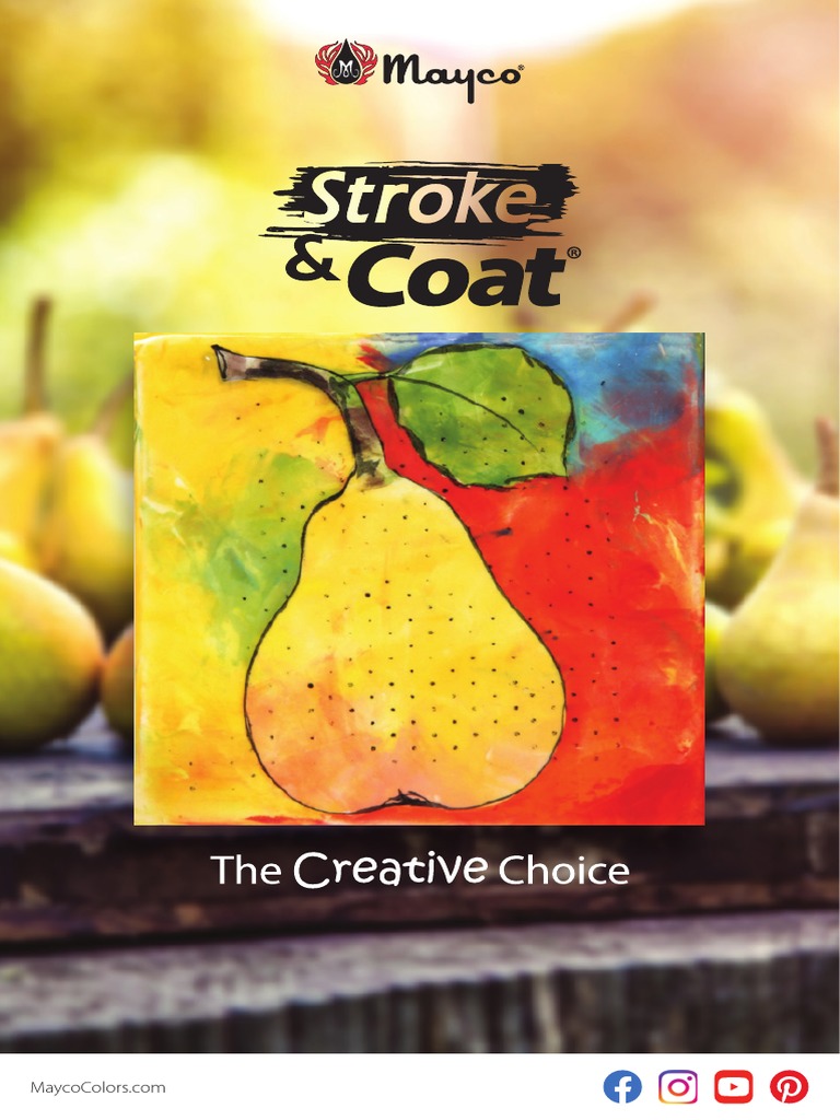 Mayco Stroke & Coat Non-Toxic Glaze, 1 Pt, Pinkie Swear