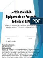 Certificado NR06 - Atualizada