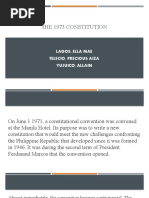 The 1973 Constitution: Lagos, Ella Mae Telecio, Precious Aiza Yujuico, Allain