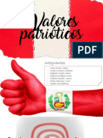 Valores Patrioticos 