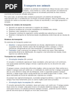 Transporte dos animais