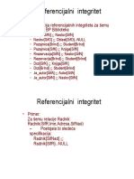 Referencijalni Integritet-Primeri