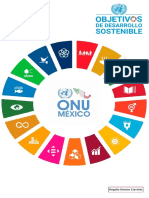 Infografía "Objetivos de Desarrollo Sostenible. Agenda 2030" Rogelio Jimeno Cravioto