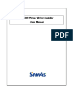 SAM4S Printer Driver Installation Guide