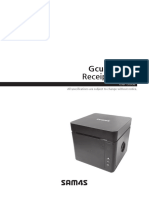 Gcube Series Receipt Printer User Guide