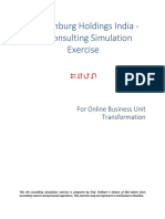 Schaumburg Holdings Corporation Simulation Exercise