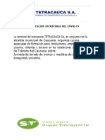 Registro de Capacitaciones Sobre Protocolos de Prevencion