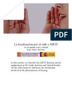 La Localizacion Por El Oido y HRTF