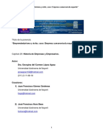 Emprendedurismo y Exito Caso Empresa Camaronicola Nayarita