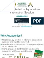 Getting Started in Aquaculture Information Session: Aquaponics