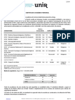 Asignaturas Curso y Convocatoria Calificación Ects Tipo Asignatura CVC