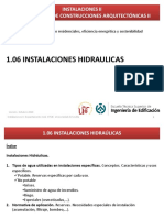 I.06 Instalaciones Hidraulicas