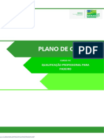 Plano Curso Padeiro