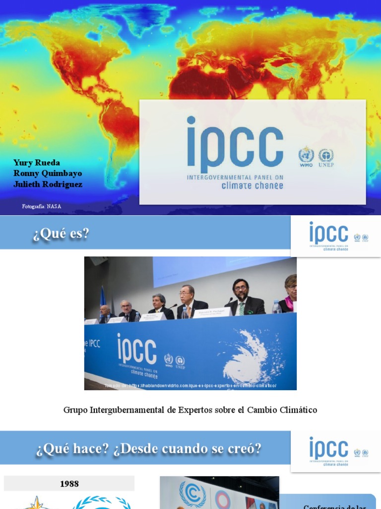 IPCC | PDF | Grupo Intergubernamental de Expertos sobre el Cambio ...