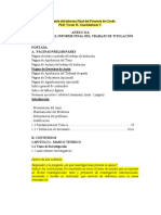 Contenido Del Informe Final Del Proyecto de Grado. PhD. Víctor H. Guachimbosa V. 2022