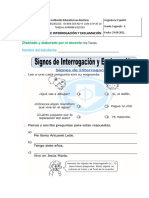 Guía de español, signos de interrogación y exclamación