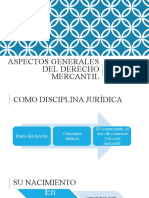 Aspectos Generales Del Derecho Mercantil