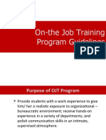 OJT Program Guide