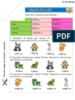 Actividades 23 de Febrero