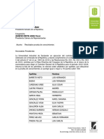 1.1. Comunicación Mesa Directiva - Aprobados 2-03-22