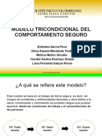 Modelo tricondicional del comportamiento seguro