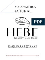 CURSO COSMETICA NATURAL Rimel para Pestañas