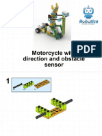 Motorcycle with direction