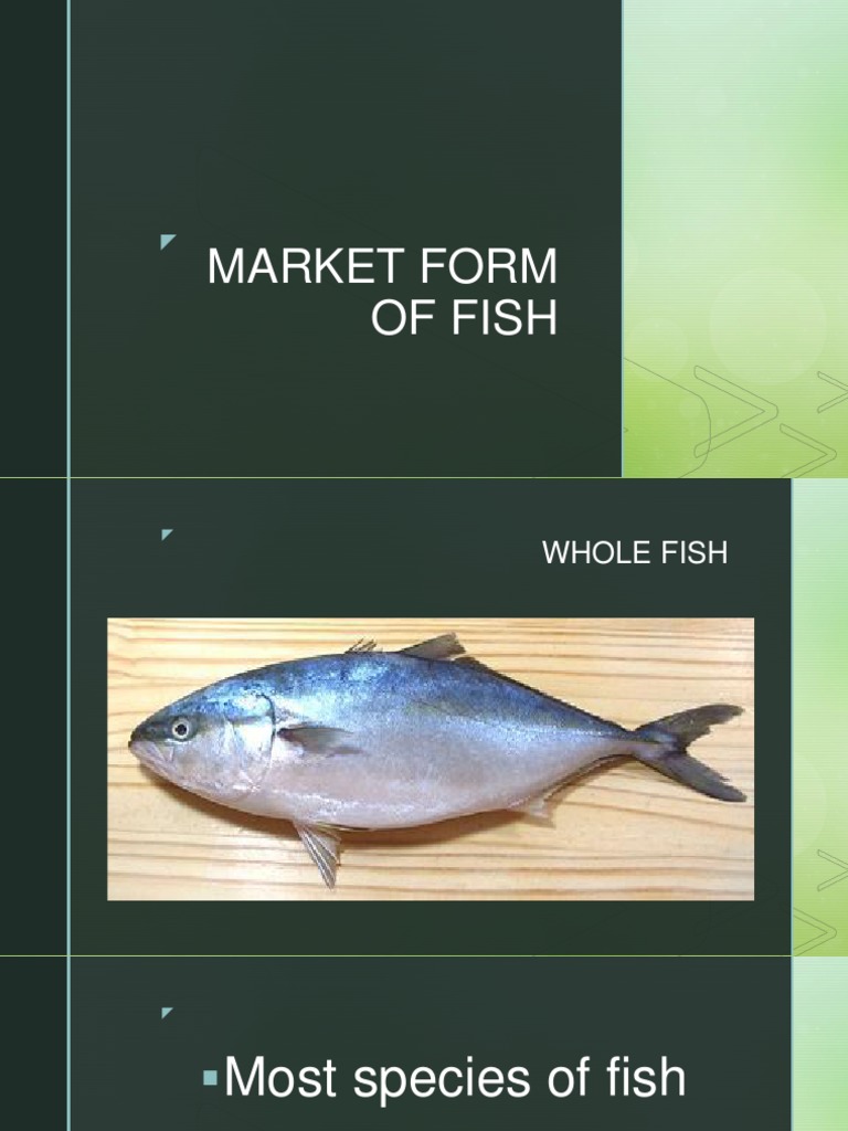 2.5tle8d Market Form of Fish PDF