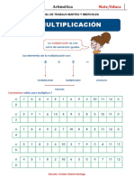 3° La Multiplicación