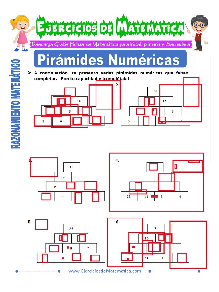 Pir mides Num ricas Para Cuarto Grado PDF