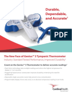 Durable, Dependable, and Accurate: The New Face of Genius™ 3 Tympanic Thermometer