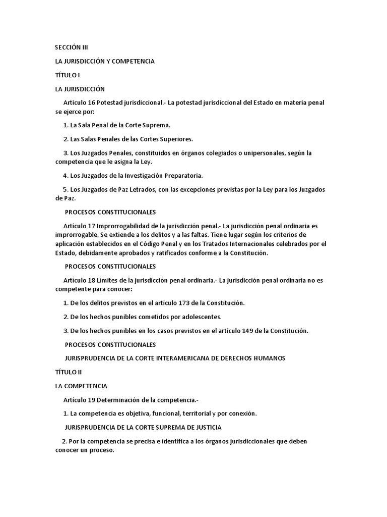 Jurisdiccion y Competencia | PDF | Caso de ley | Competencia (ley)