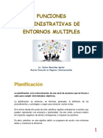 Funciones administrativas y dirección empresarial