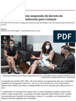 Partidos do RJ pedem suspensão de decreto do governador sobre | Saúde